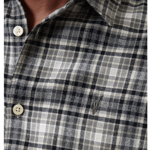 AllSaints Gratton Slim Fit Checked Shirt